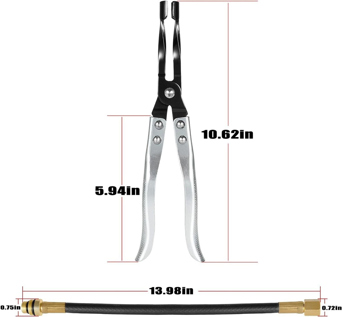 36050 Valve Keeper Remover + 19700 Valve Holder + HW0107 Valve Stem Seal Pliers