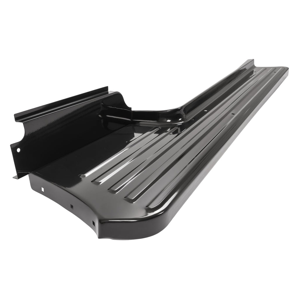 Black Steel Running Boards For 1953-1956 Ford F-100 F100 Pickup Truck Short Bed