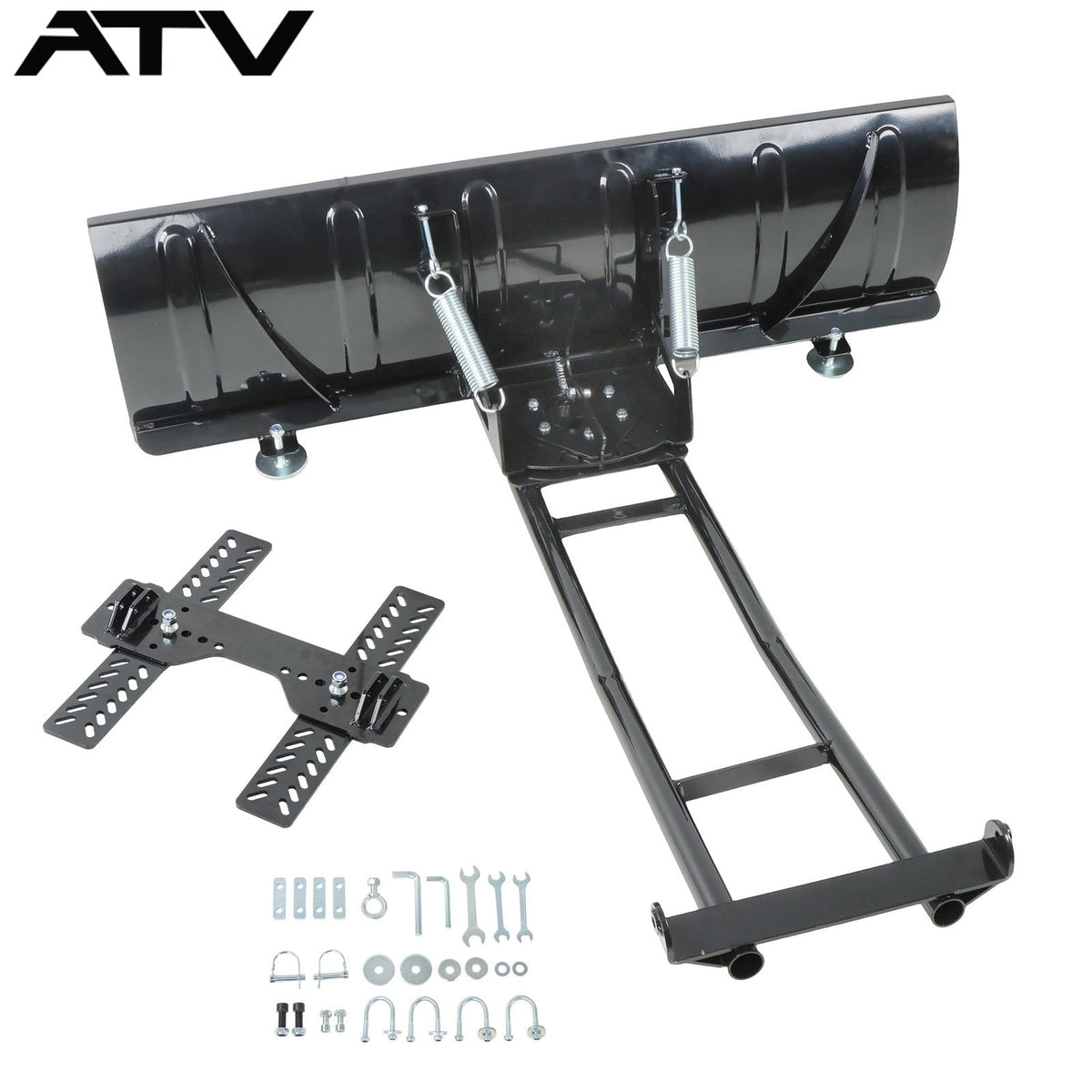 Adjustable 48" Snow Plow Blade Universal Kit ATV Universal For Yamaha For Honda