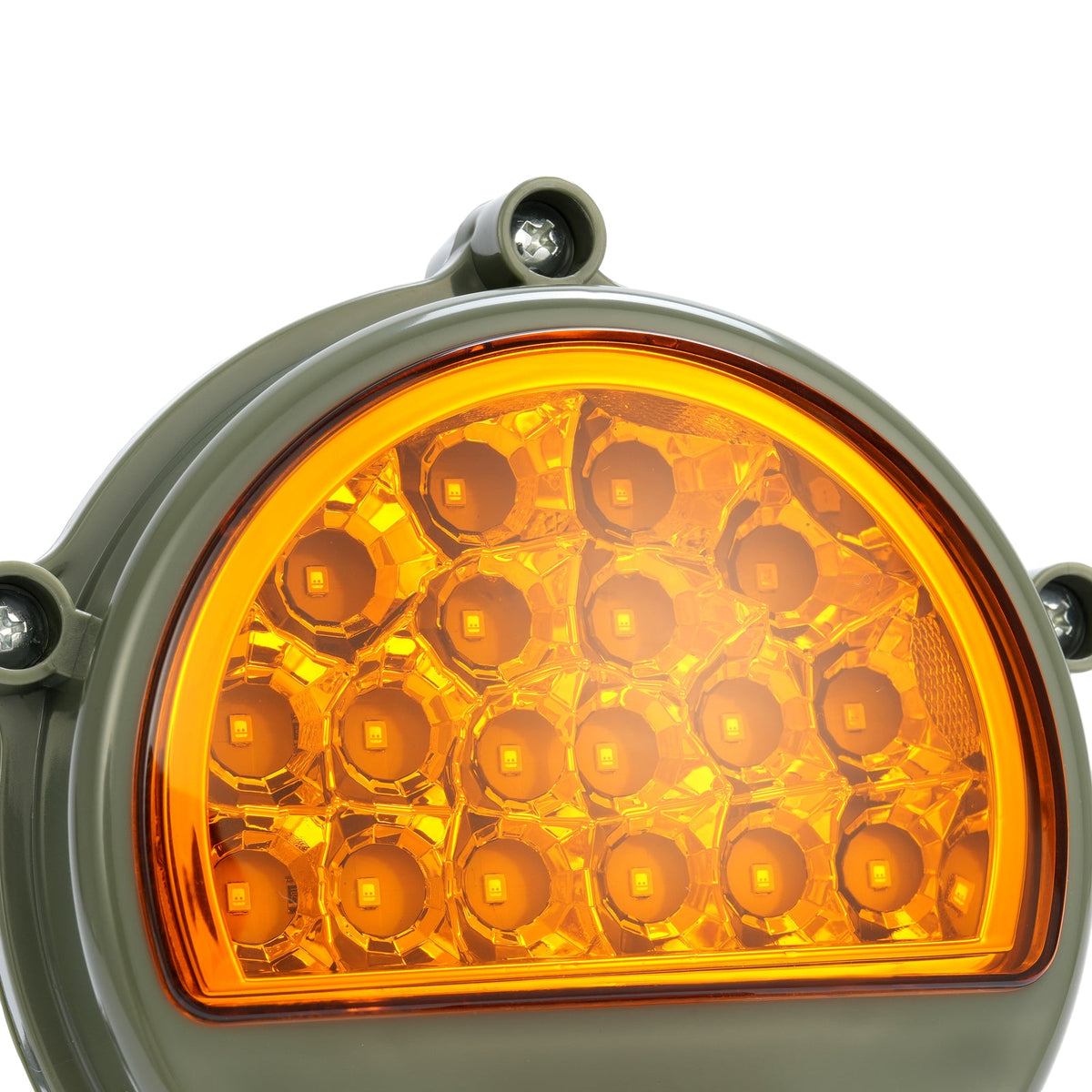 2x New LED Front Turn Signal Lights Yellow Lens For Humvee M35 M998 #12422957
