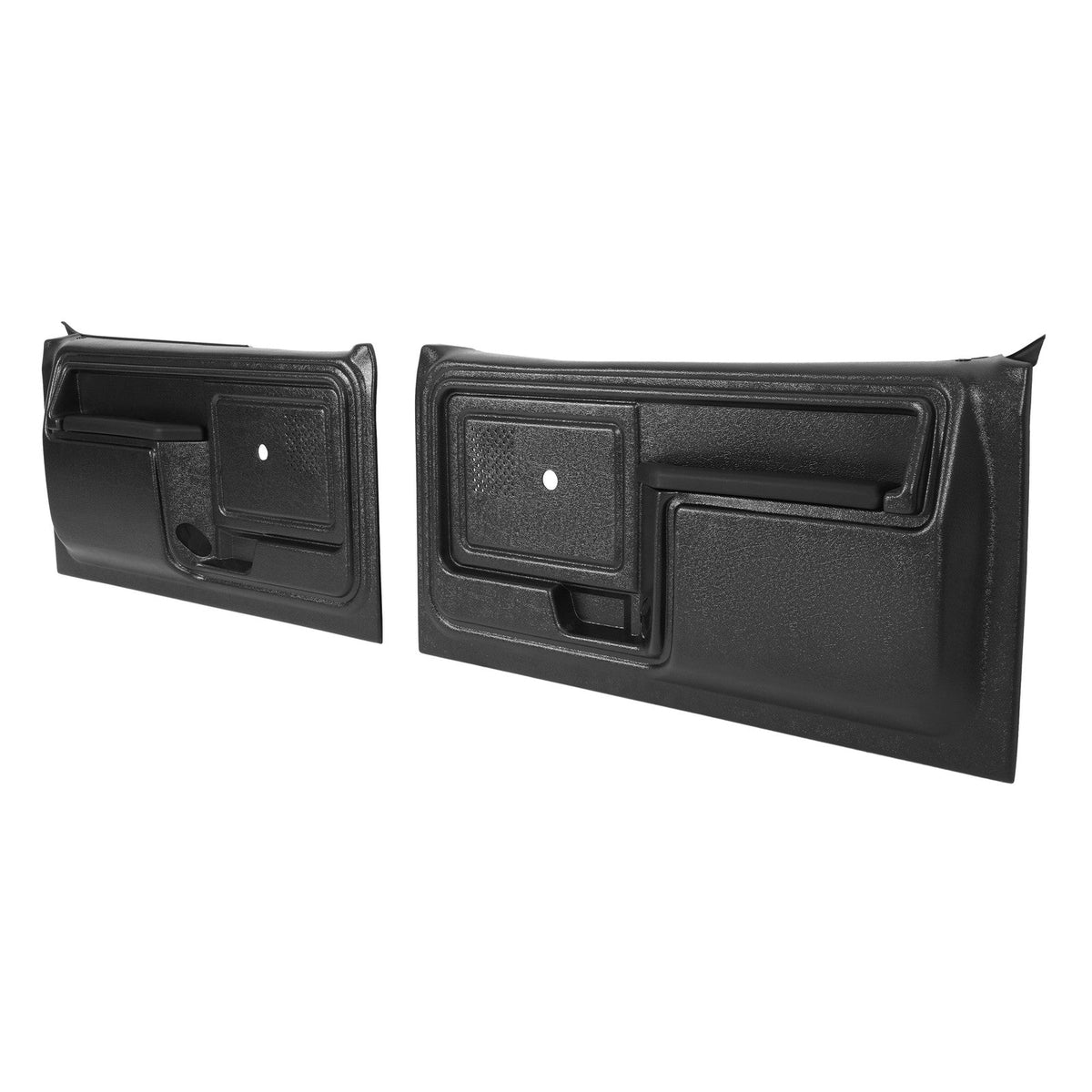 Black Inner Door Panels Replacement For 80-86 Ford Truck & 80-86 Ford Bronco New