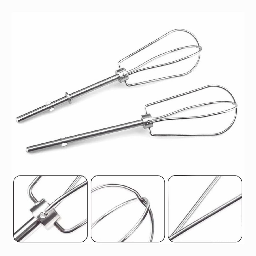 W10490648 Hand Mixer Turbo Beaters for KitchenAid Replace KHM2B AP5644233 US