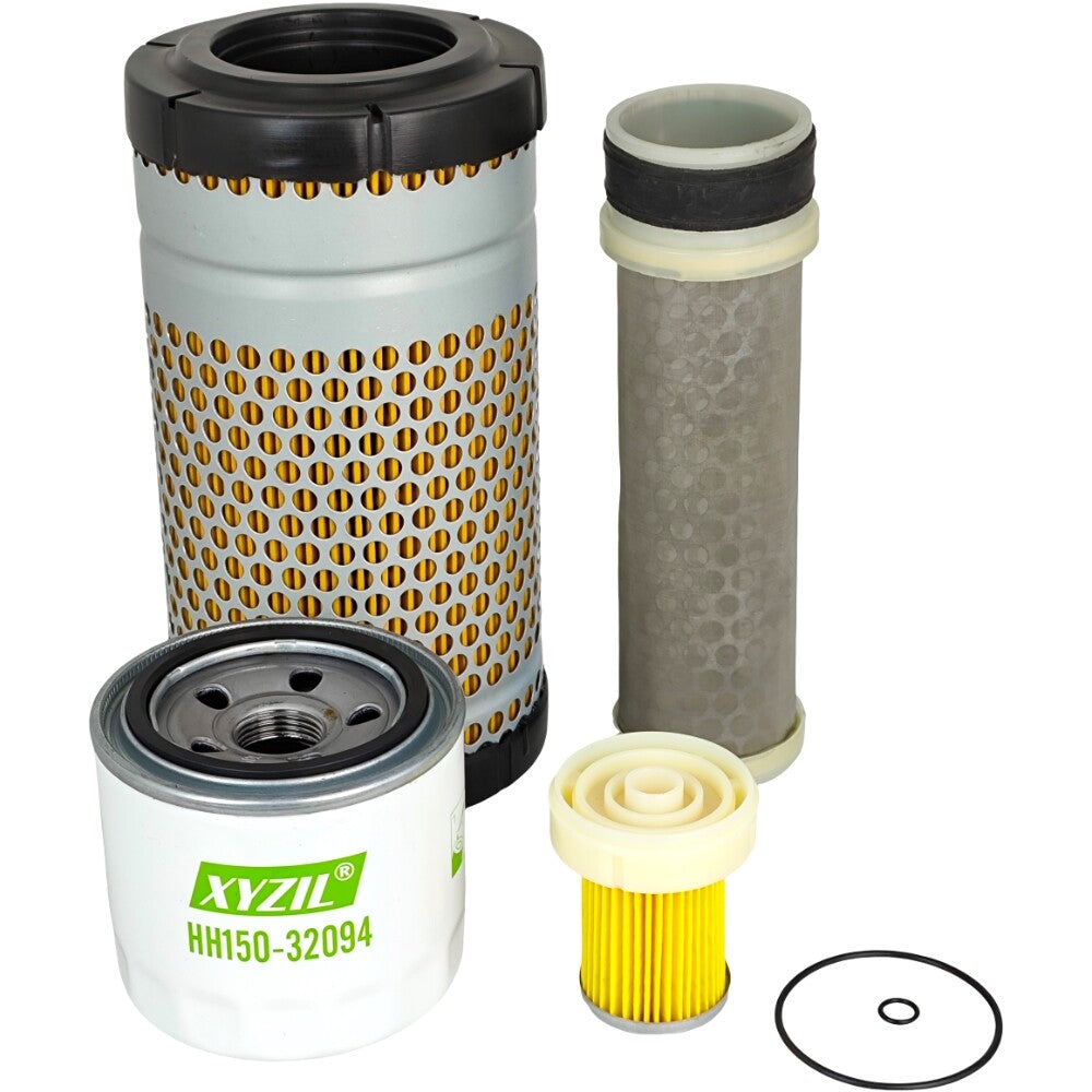 Engine Oil Fuel Air Filter Kit Fit for Kubota RTV-X1140W RTV-X1100CR