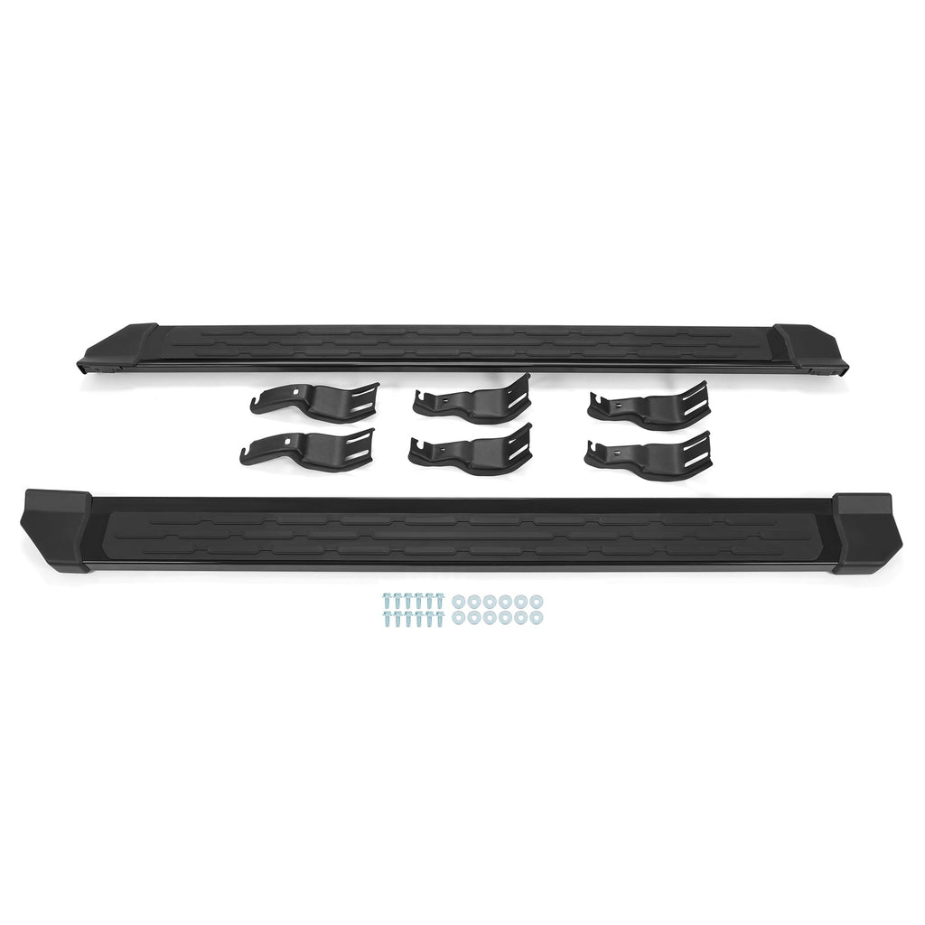 For Ford Bronco 4-Door 2021-2024 Running Boards 2PCS Side Step Nerf Bar Aluminum