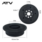 Rear Wheel Brake Disc Rotor Hub For John Deere HPX615E HPX815E 4X2 4X4 AM135647