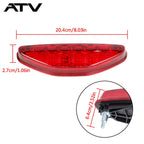 Tail Light For Honda TRX450R & TRX450ER Red Rear Brake Light 33700-HP1-601