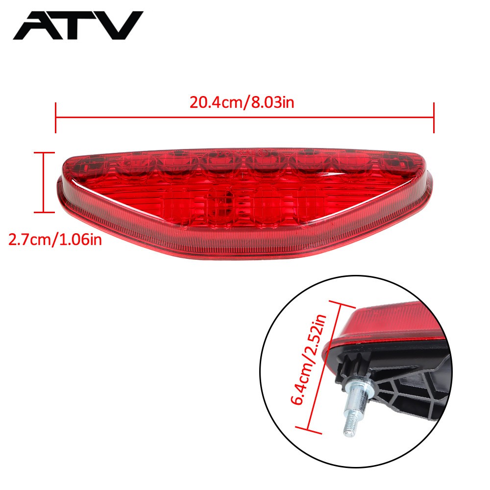 Tail Light For Honda TRX450R & TRX450ER Red Rear Brake Light 33700-HP1-601