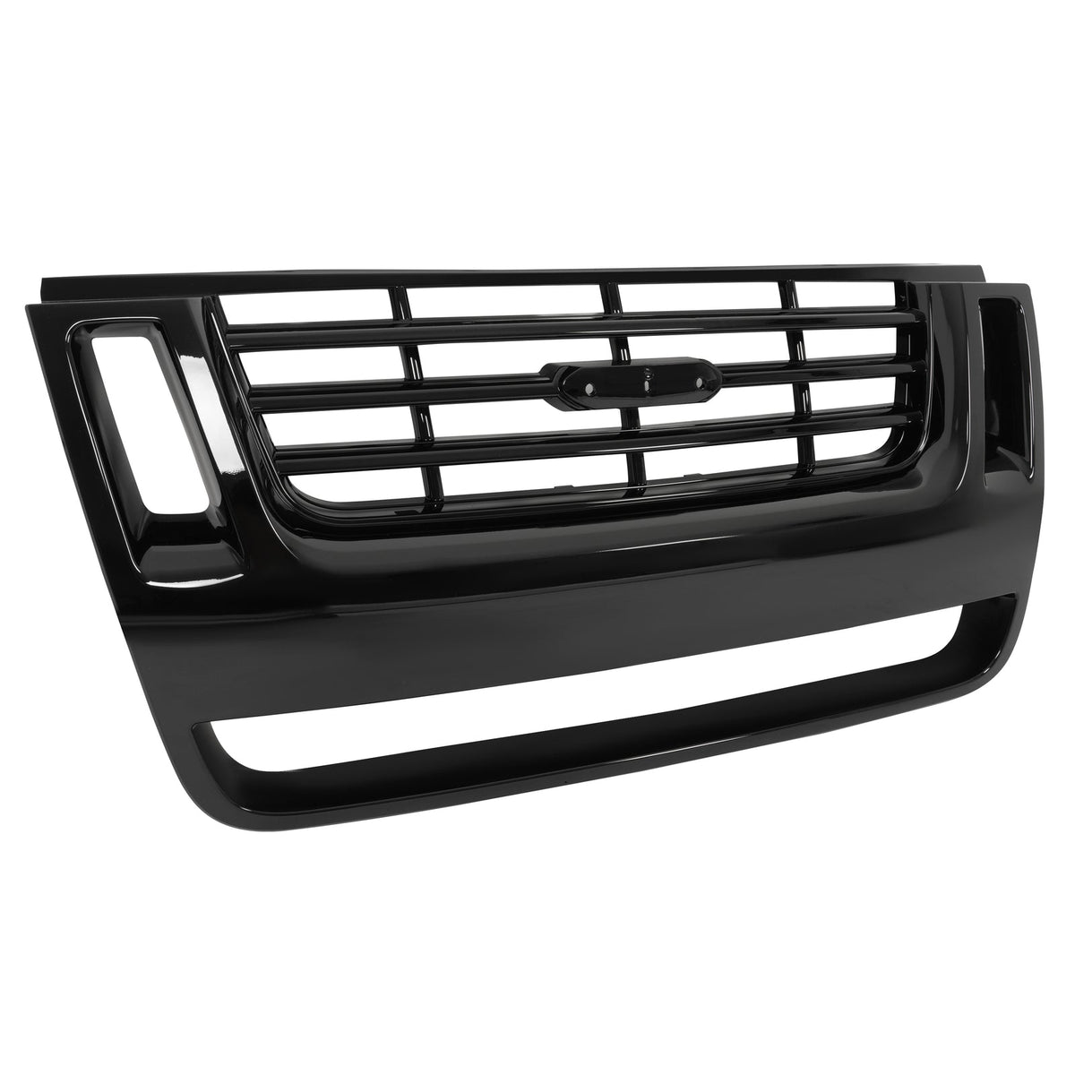 For Ford Explorer Sport Trac 2006-2010 Black Front Radiator Grille Assembly