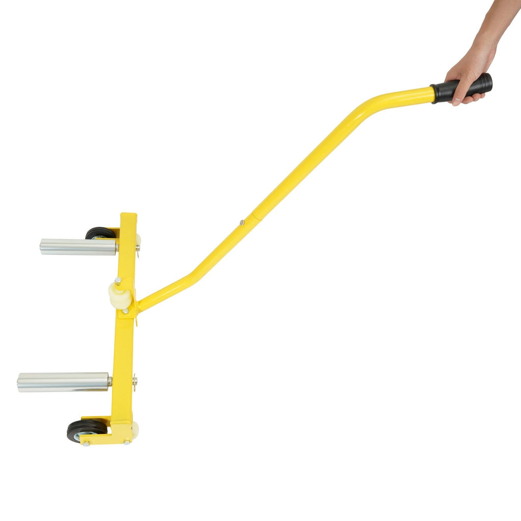 440lbs Tire Moving Cart Tool Heavy Duty Rolling Wheel Dolly Lift Workshop Garage