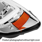 DOT Chrome LED Tube Projector Headlights HeadLamps For Toyota Tacoma 2005-2011