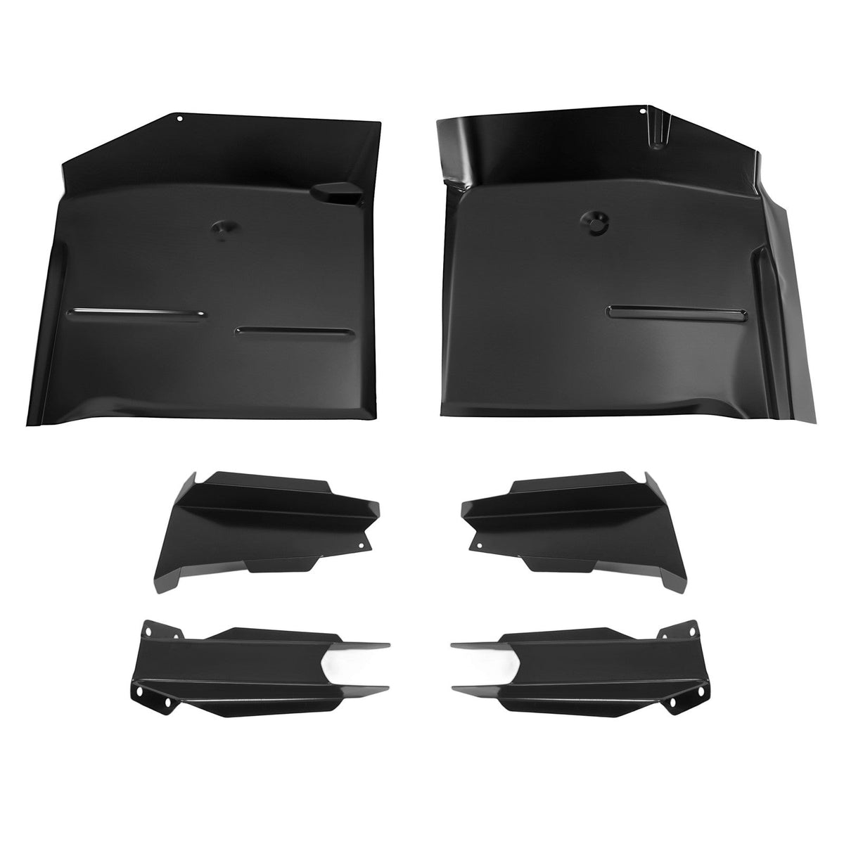 Front Cab Floor Pan Front & Rear Mount Set For 1960-66 Chevy & GMC C/K Pickup