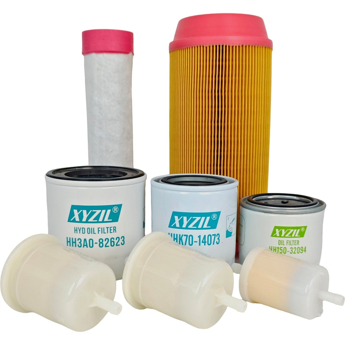 Filter Kit Fit for Kubota HH150-32094 K3272-24210 12581-43012 K3181-82240