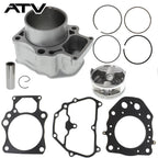 Cylinder Piston Gasket Top End Rebuild Kit for Honda Rancher TRX420 2007-2018