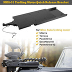 MKA-51 Electric Steer Trolling Motor Quick Release Bracket for Ulterra 1854051