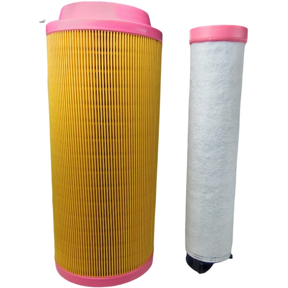 Inner Outer Air Filter Set P780012 P778972 Fit for JCB 93216E 93220E JS130 JS160