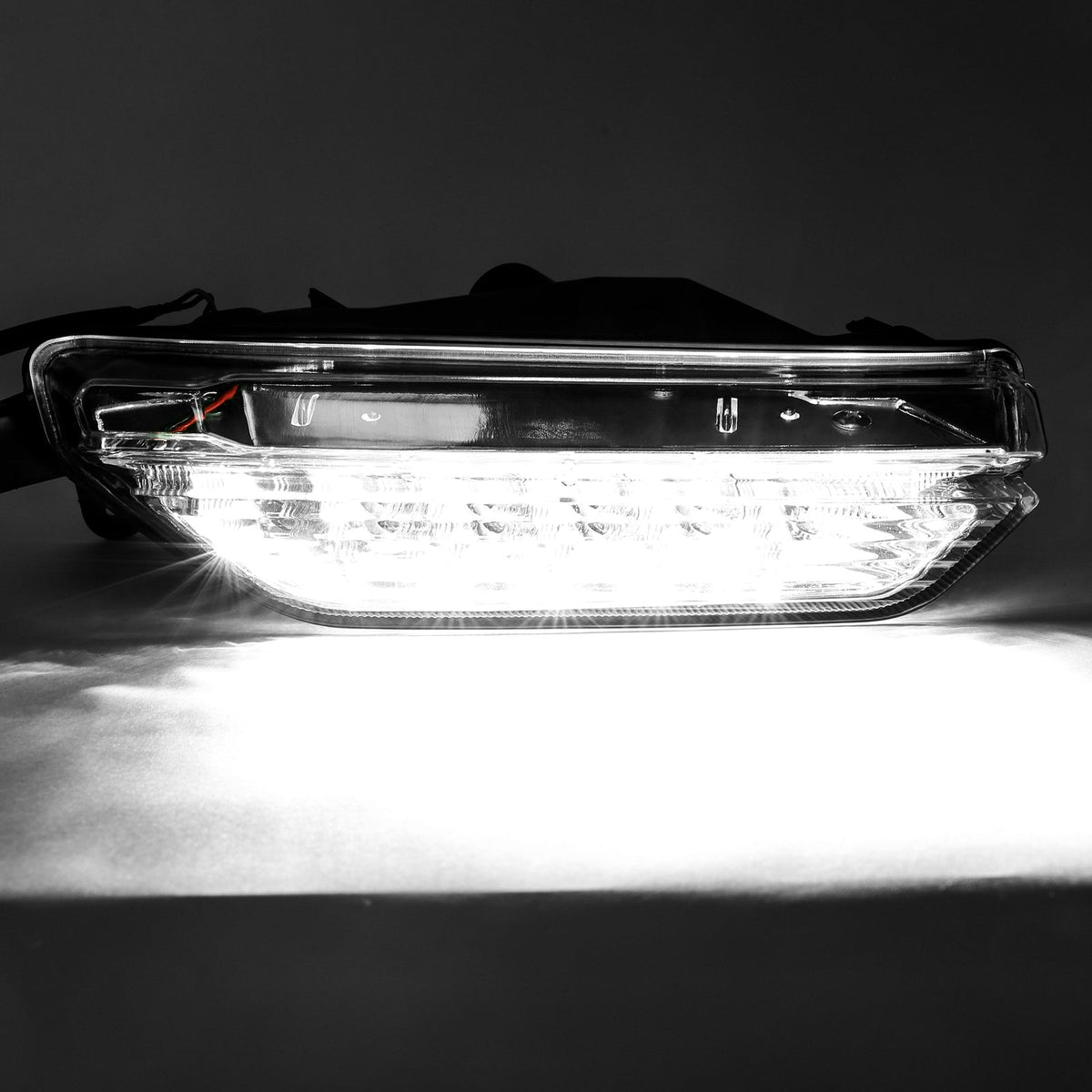 Clear LED Front Right side Fog Daytime Running Light For Infiniti QX50 16-17
