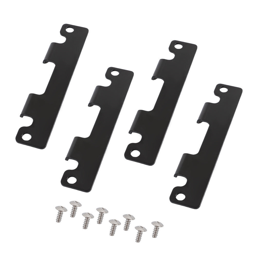 Tail Gate Tailgate Hinge Plates & Screws For Yamaha Rhino 700 YXR700 2008-2013
