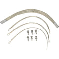 40140 Engine Ground Strap Kit for Most Car Starter Chassis Body 14" 1/0 AWG 11"
