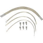 40140 Engine Ground Strap Kit for Most Car Starter Chassis Body 14" 1/0 AWG 11"