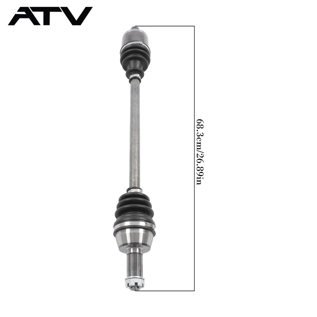 Front CV Joint Axle Pair for Polaris Ranger 700 4x4 2009 1332606 1332856