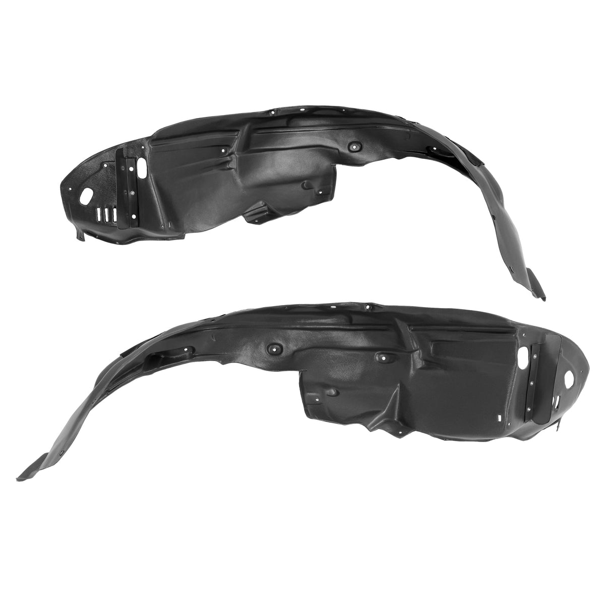 Fit Honda Accord 4Dr 08-12 Front Left+Right Inner Fender Liner W/Insulation Foam
