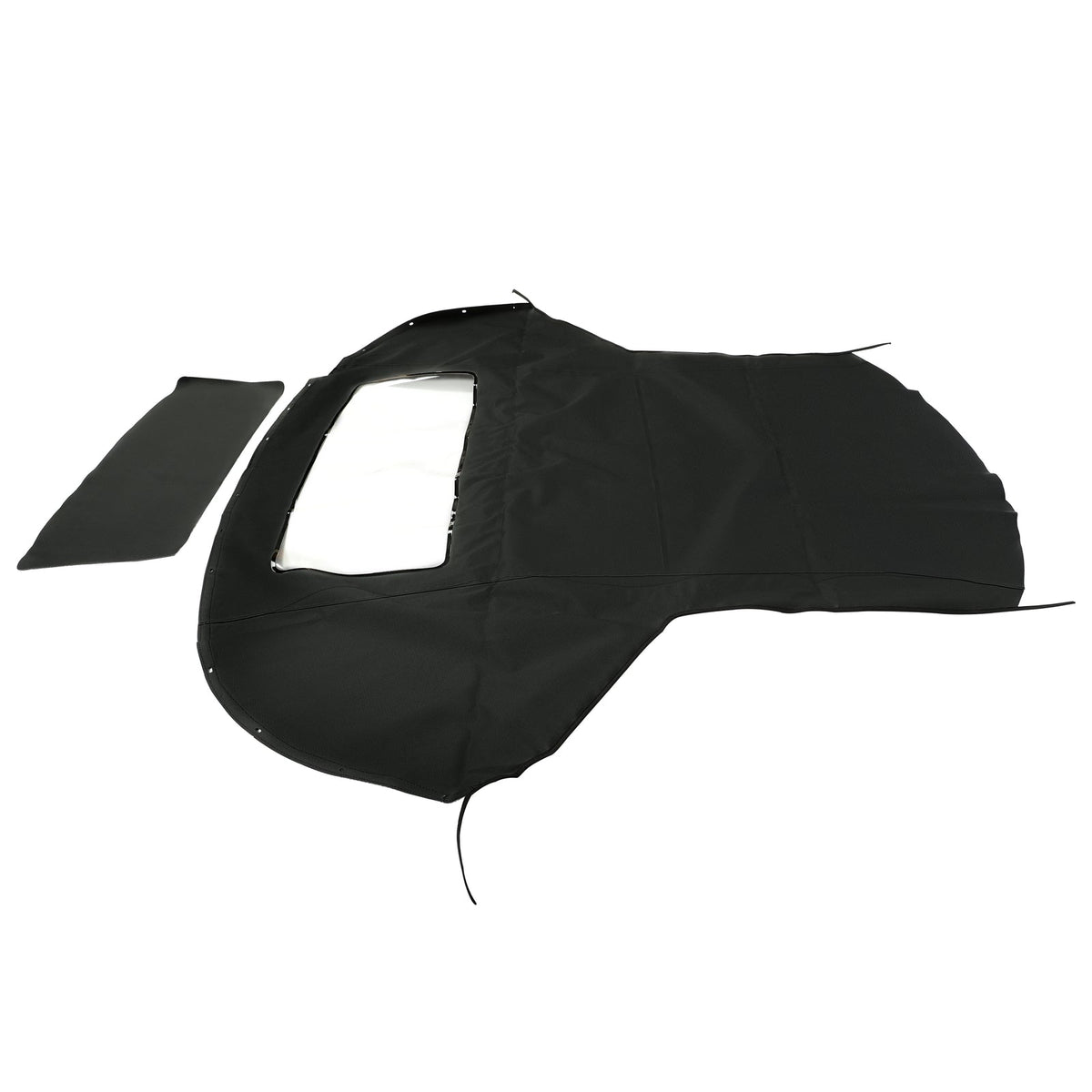 For 1994-2002 Chevrolet Camaro Black Convertible Soft Top & Plastic Window