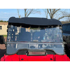 Upgraded 2-IN-1 Flip Windshield Scratch Resistant For Honda Pioneer 700 14-26
