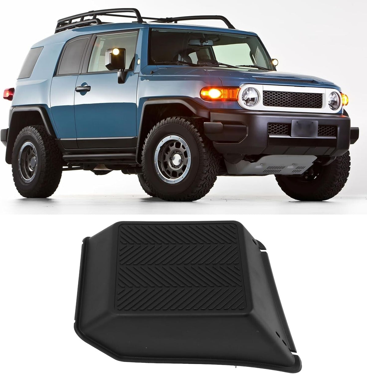 Driver Side Floor Cover Footrest Fit for 2007-2014 Toyota FJ Cruiser 58190-35030