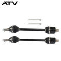 2 Pack Rear CV Axle Drive Shaft for 2017-19 Polaris Ranger Crew XP 1000 1334175