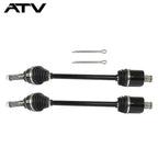 2 Pack Rear CV Axle Drive Shaft for 2017-19 Polaris Ranger Crew XP 1000 1334175