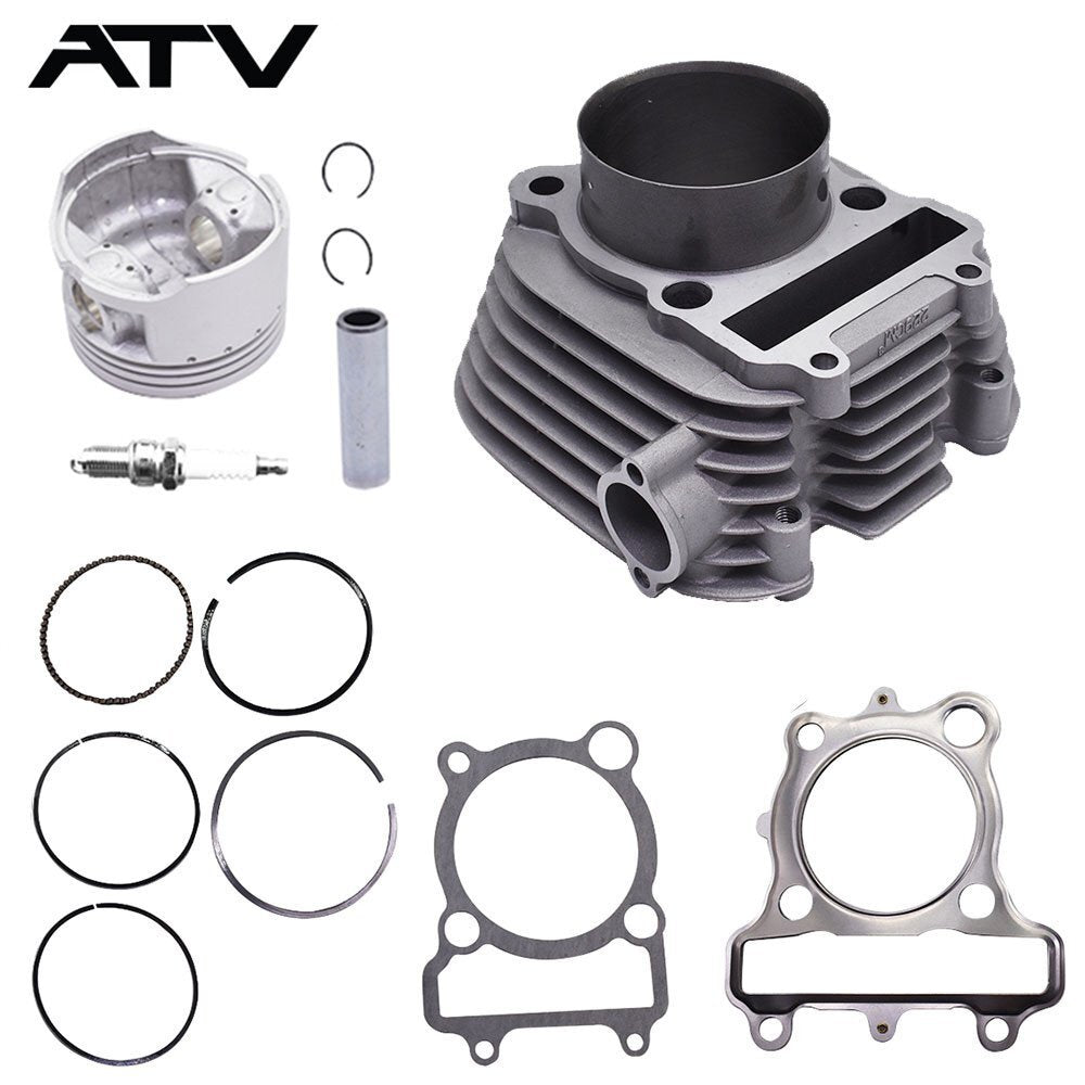 Cylinder Piston Gasket Kit for Yamaha Tri-Moto 225 YTM225 1983 1984 1985 1986