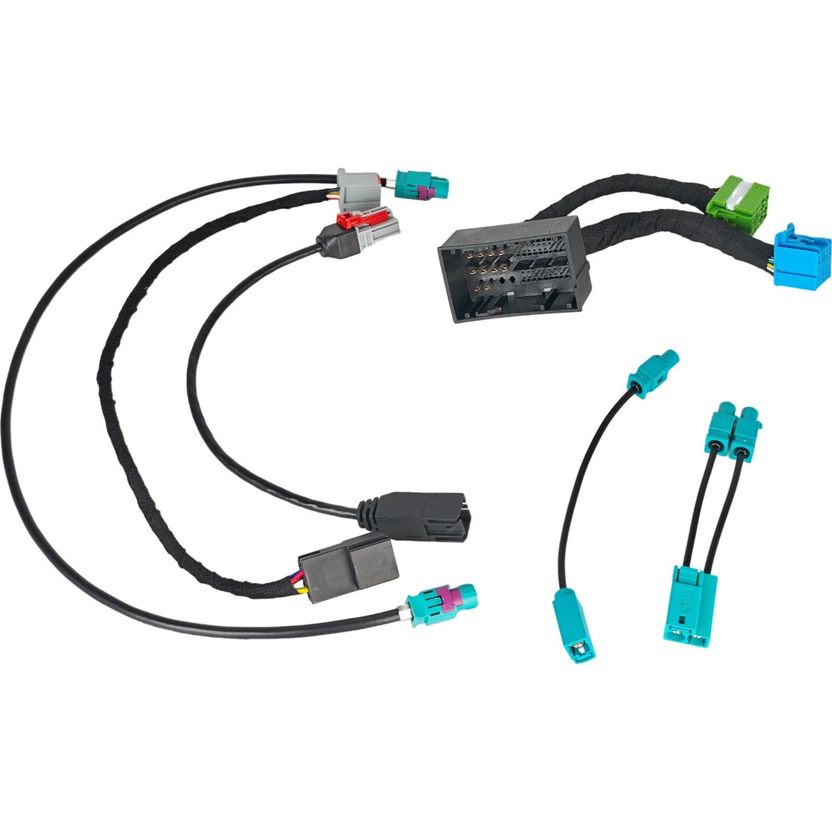 Upgrade Integration Wiring Harness Kit for Dodge Ram USB GPS LVDS Adapter Cable