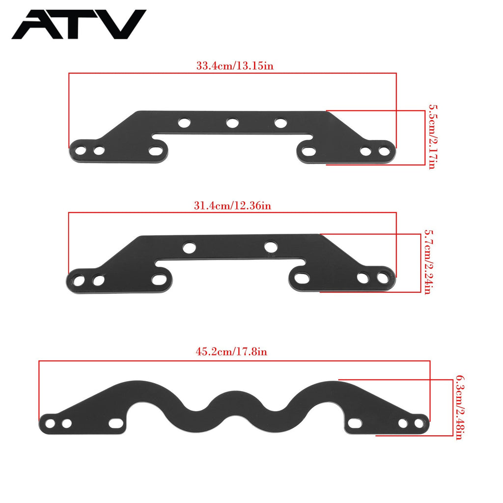 Front Frame Widening Assembly with Fastener Parts For Yamaha Raptor 700R 09-23