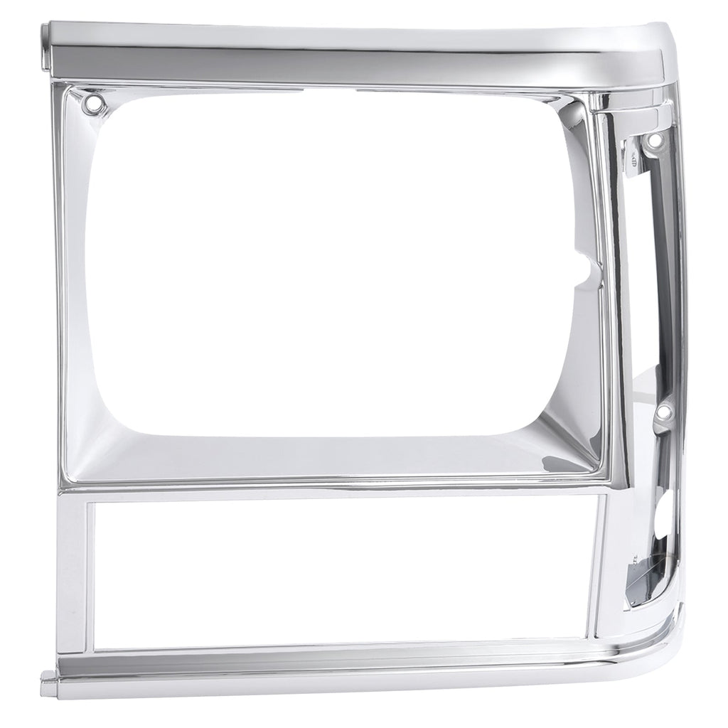 Chrome Left Headlight Door Bezel Trim For Jeep Cherokee 1991-1996 Comanche 91-92