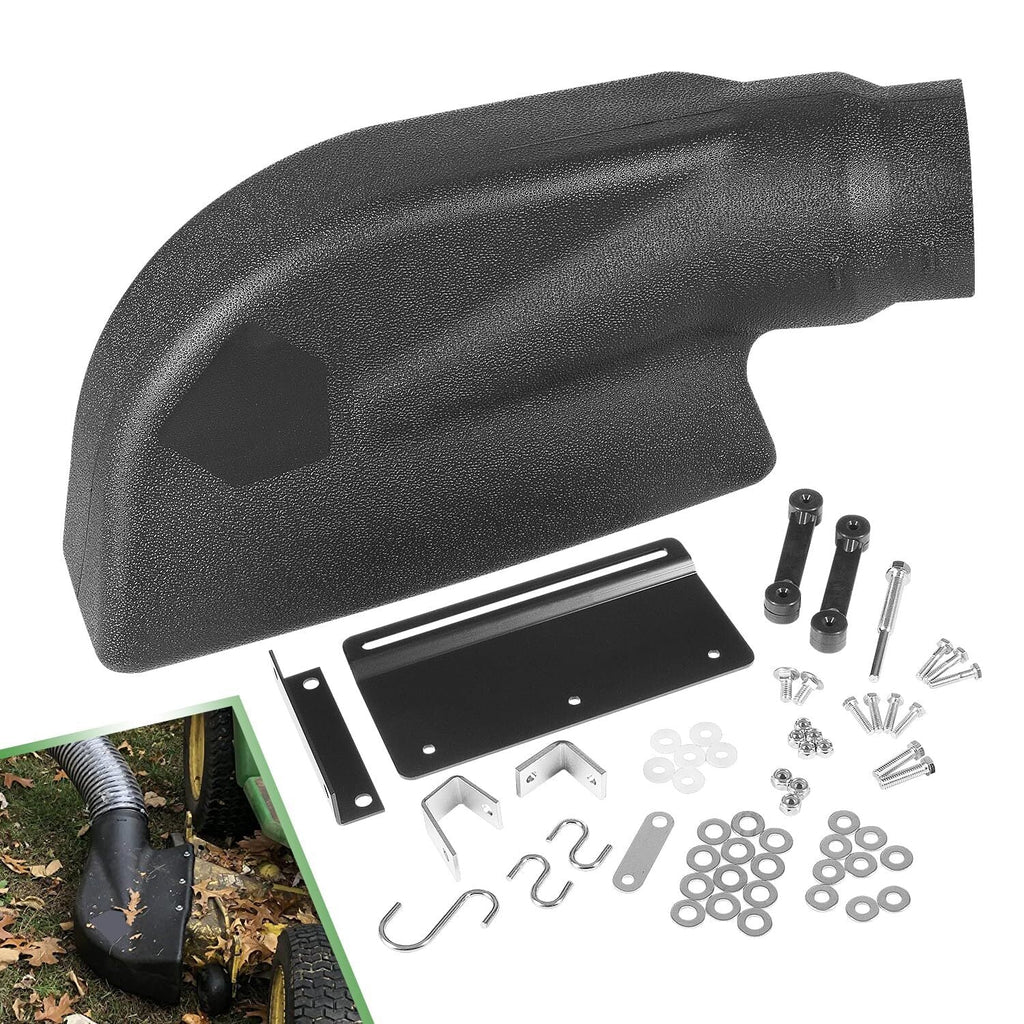 62468 Adapter Mow-N-Vac Kit Universal Deck Boot Chute Leaf Vacuum Bagger
