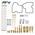 2 Carb Rebuild Kit NJ For Kawasaki Prairie 650 2002 2003 Prairie 700 2004-2006