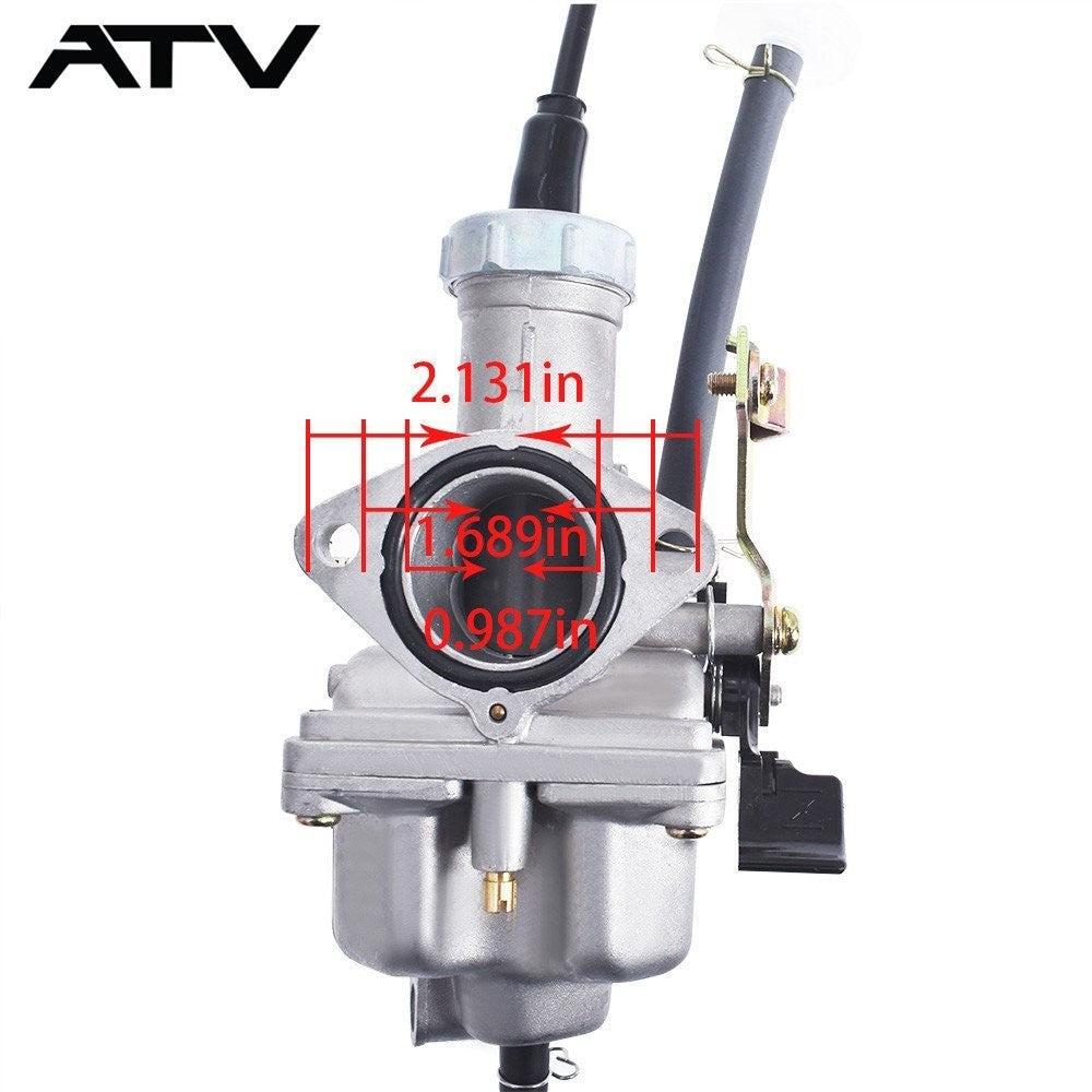 Carburetor W/ Throttle Cable Fits For Honda Sportrax 250 TRX250 TRX250EX