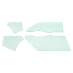 Fits Chevy Chevelle Malibu 2Door 1970-1972 Quarter Side Door Window Glass 4Pcs