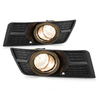 Pair Fog Lights w/Bezel Bumper Lamp Cover For Cadillac SRX 2010 - 2016 2015