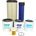 Complete Filter Service Kit For Kubota L2501 HST Oil Fuel Hydraulic Air Filter