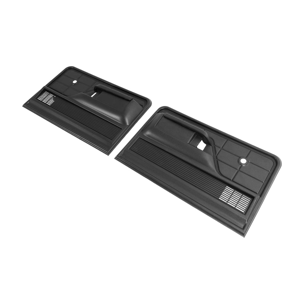 Pair Inner Door Panel Kit Black  For Ford F-Series Bronco Truck 1973-1979