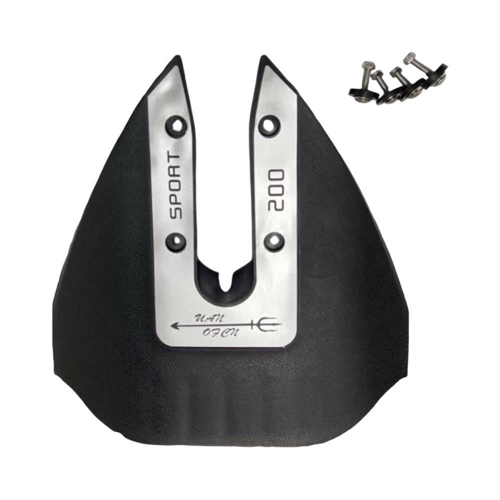 Sport 200 Black Hydrofoil For 8 to 40HP Stabilizer Outboard Lower Unit Boat