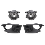 Bumper Fog Lights Driving Lamp & Bezel Left+Right For Ford Mustang 2010-2012