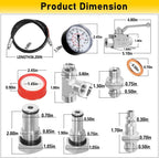 6.0L High Pressure Oil System IPR Air Test Tool for Ford 6.0L & 7.3L Powerstroke