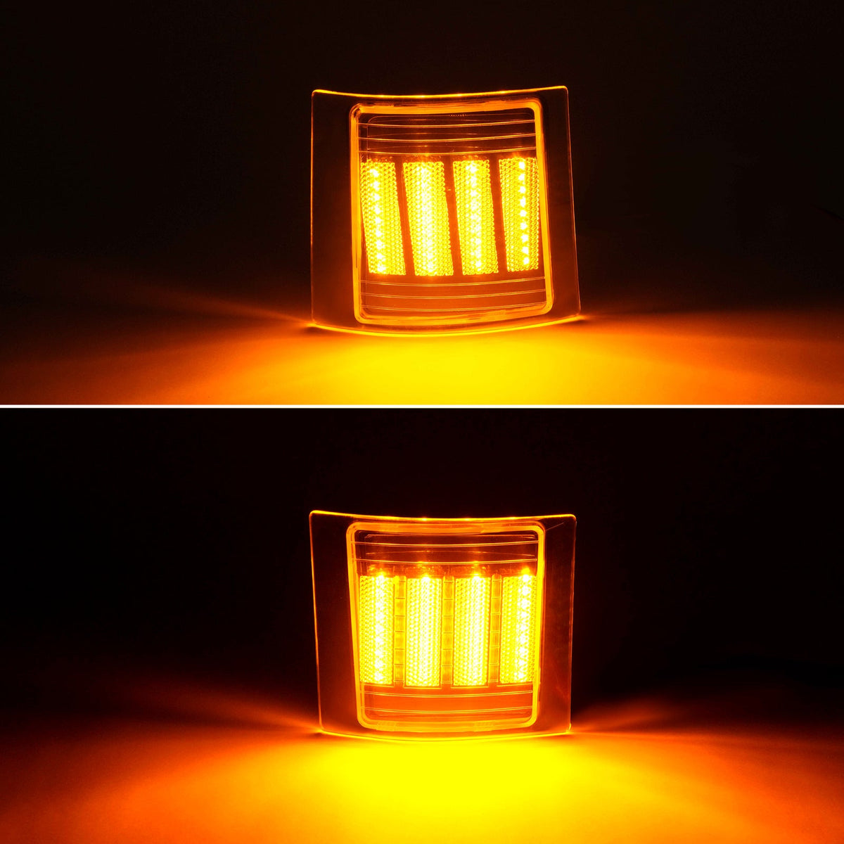 For Chevy C/K 1500 2500 3500 94-98 LED Sequential Corner Side Marker Lights Set