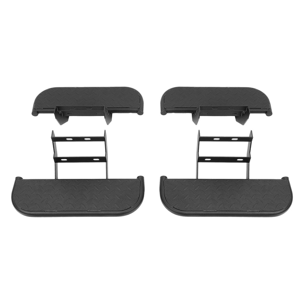 Running Boards Side Steps Nerf Bar For 2015-2023 Ford F-150 Crew Cab Pickup 4-D