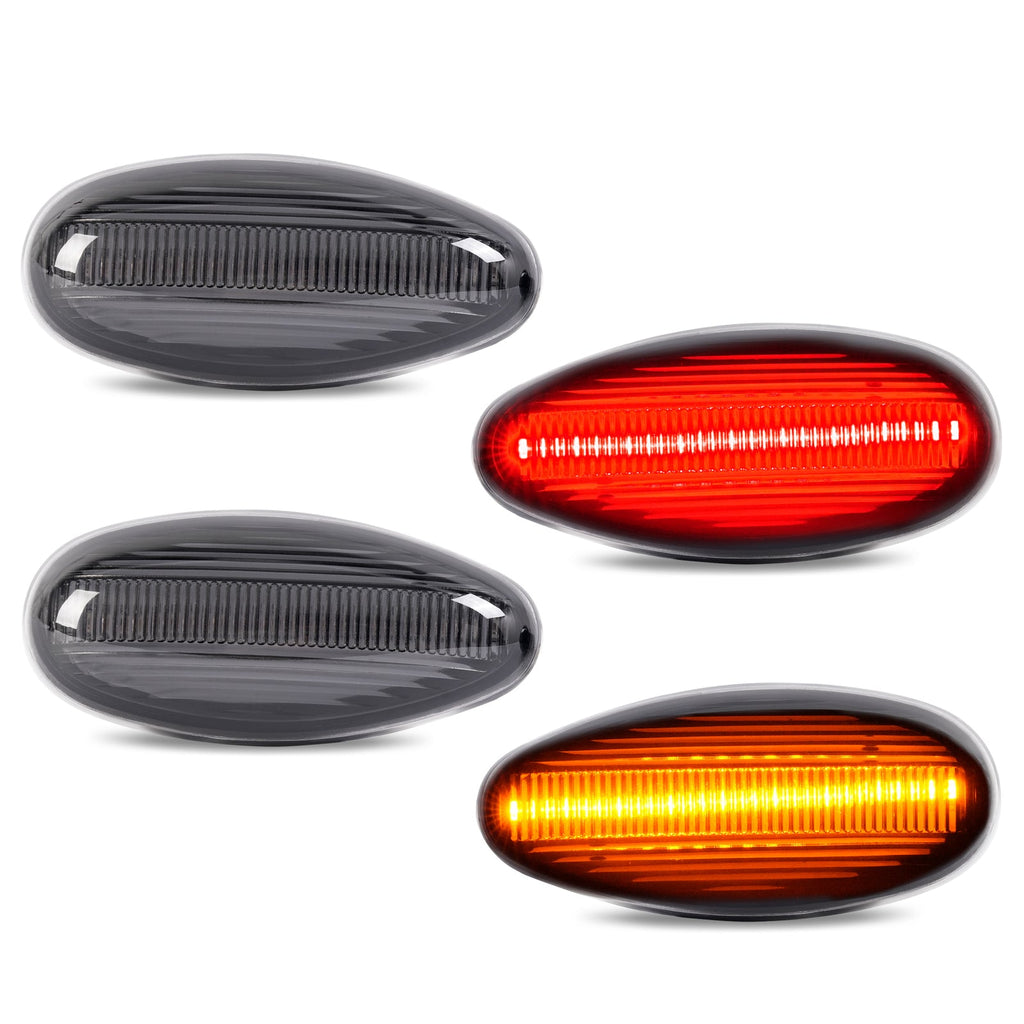 LED Side Marker Lights For Chevy Silverado 2500HD 3500HD Dually Bed 2001-2007