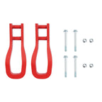 Pair Red Tow Hooks Kit #84513877 For Chevrolet Silverado 2500 HD 3500 HD 20-2026