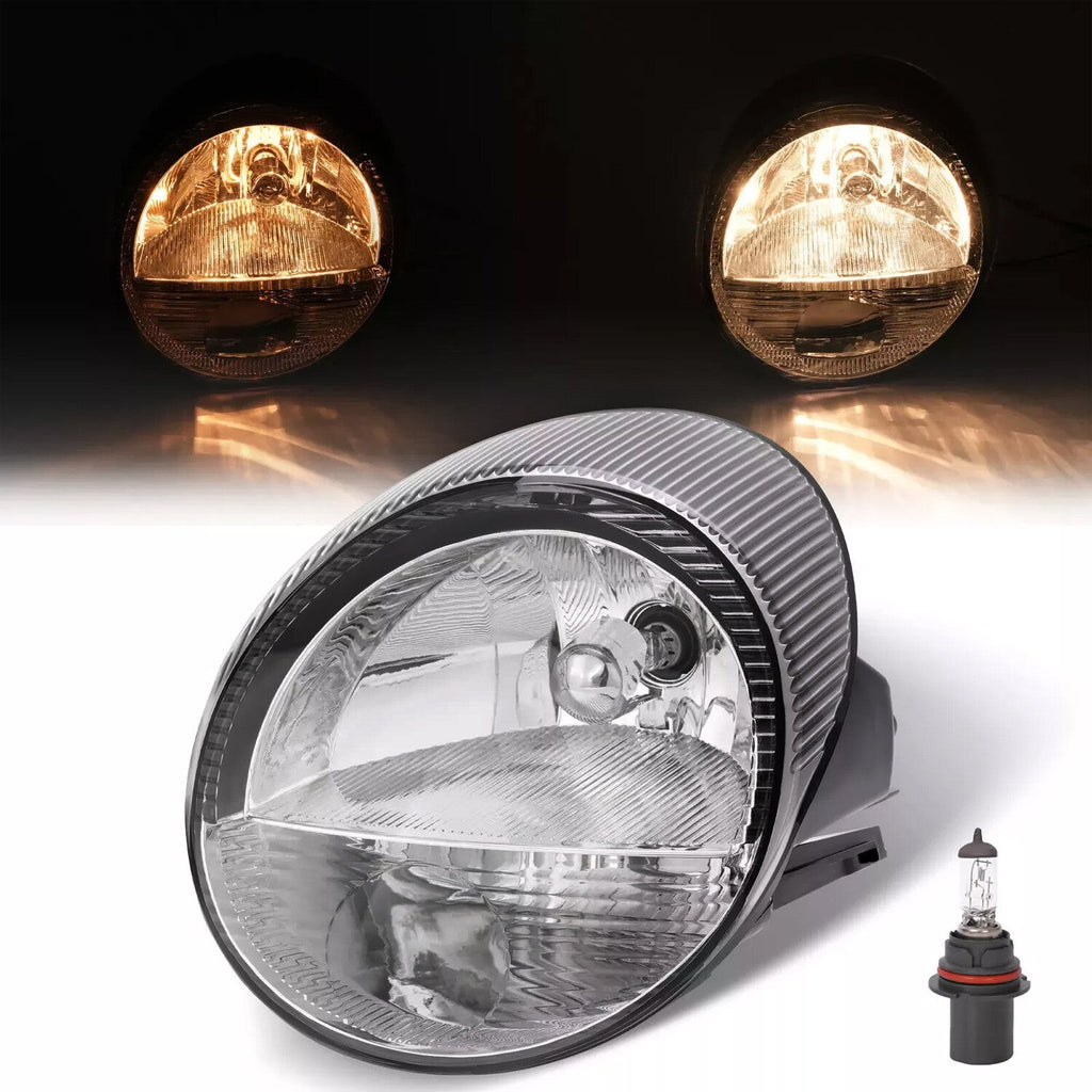 Left Driver Side Headlight Assembly Clear For Ford Thunderbird 2002-2005 w/Bulb