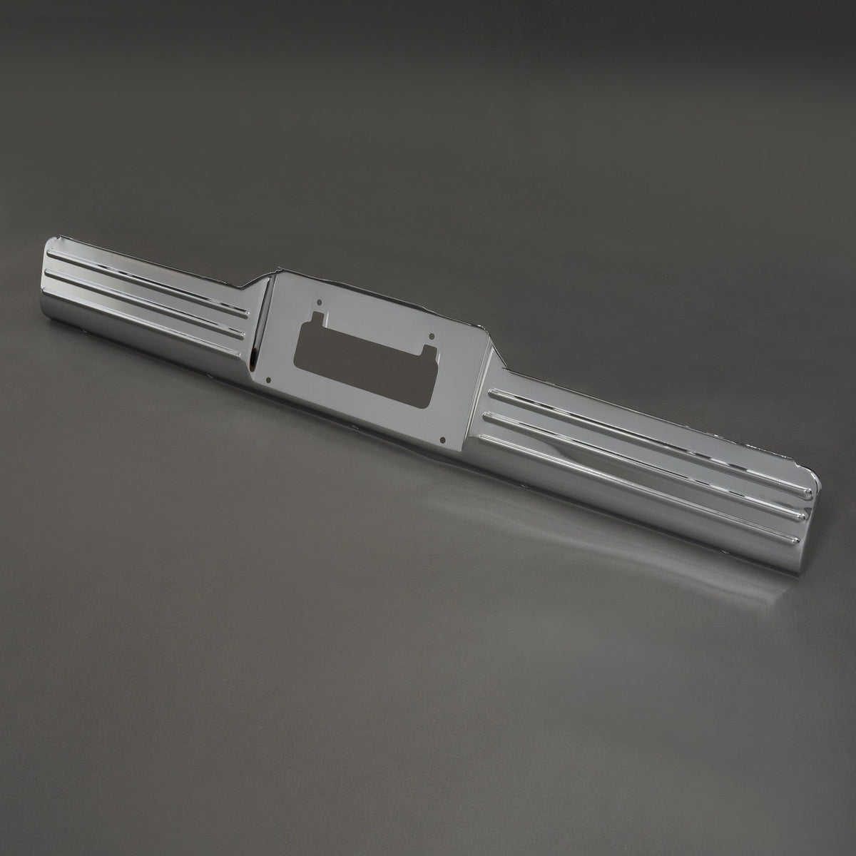 For 1964 Chevrolet Impala License Plate Panel Bracket Rear Steel Chrome